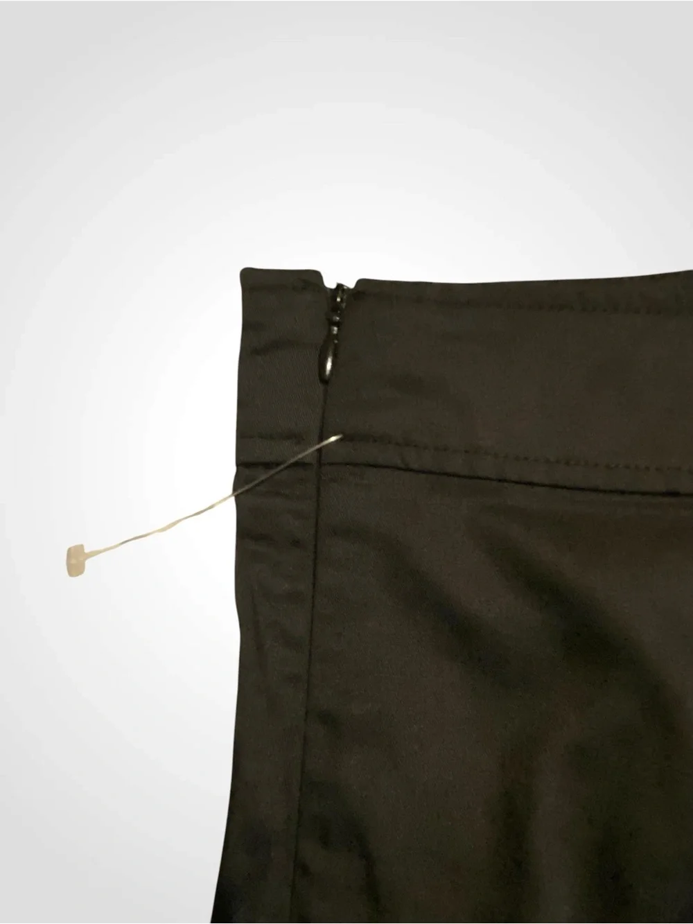 New Black Pleated Mini Skort by Mable Side Zip Tennis Skort NWOT size M - Picture 7 of 8